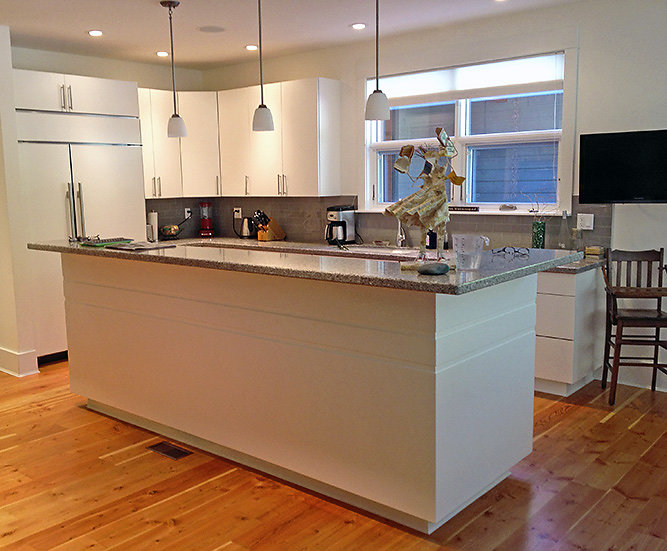 white cabinetry
