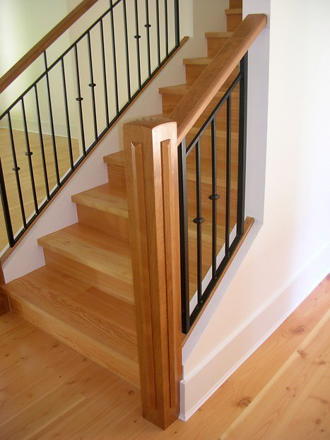 newel post and railings