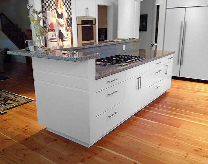 white cabinetry