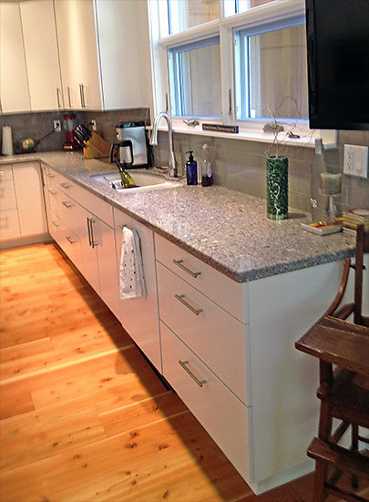 white cabinetry