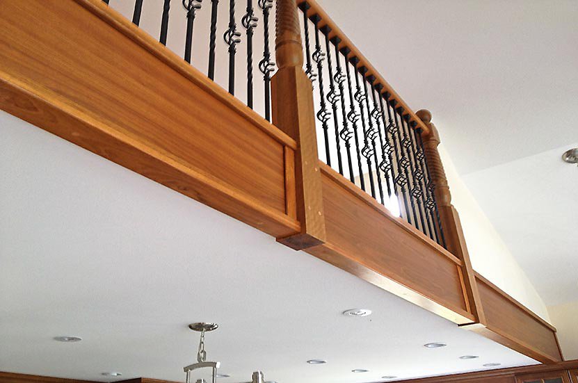 curved stair process