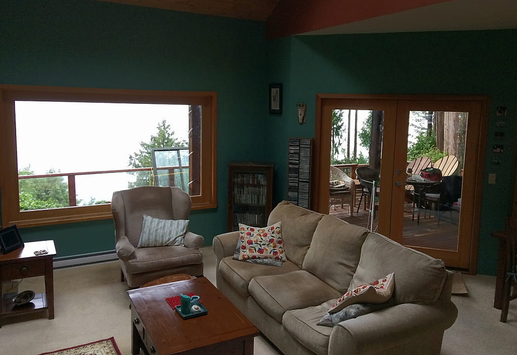 window and french doors