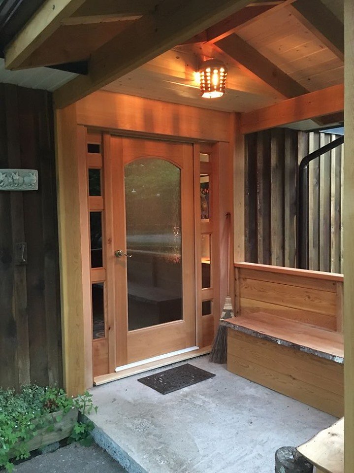 Fir door at my house
