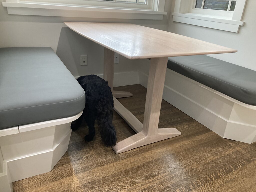 Oak Trestle Table